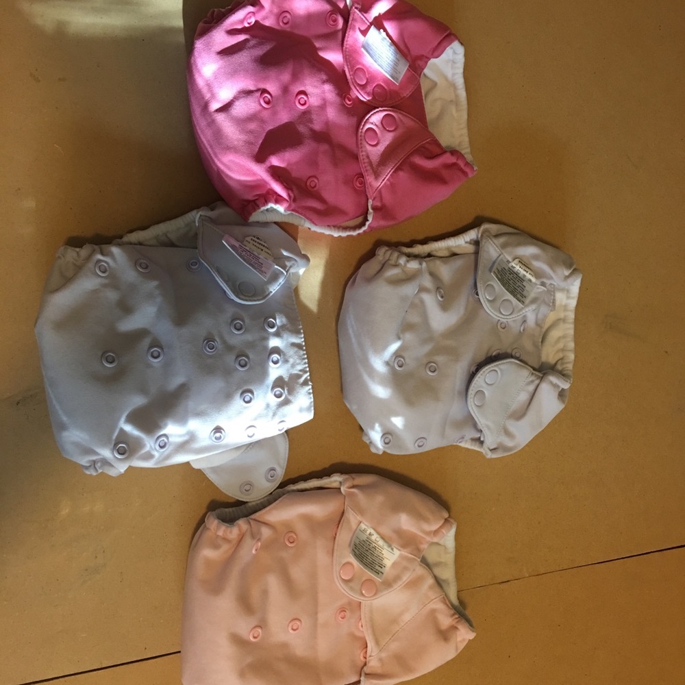 Bum Genius cloth diapers Lot